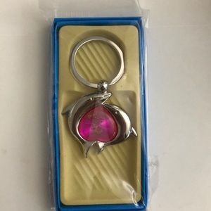 Duel dolphin cute keychain!